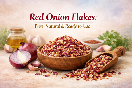 Red Onion Flakes: Pure, Natural & Ready to Use
